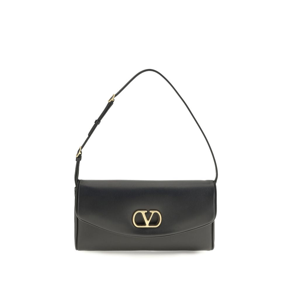 Valentino Garavani Brown Lamb Ovis Aries Aries Shoulder Bag